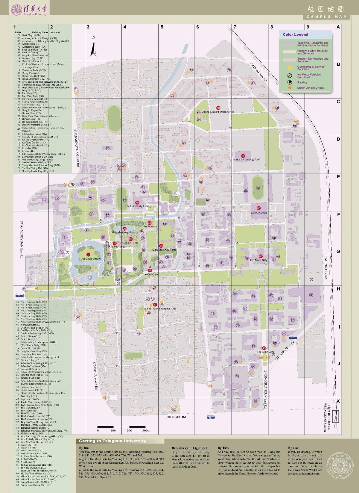 turi campus žemėlapis