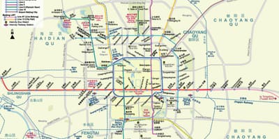 Pekino metro žemėlapis