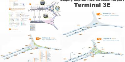 Pekino terminalo 3 žemėlapis